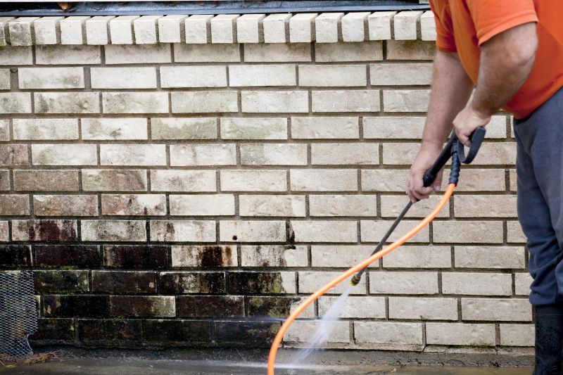 Brick Siding Cleaning