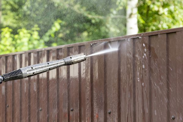 Vinyl Fence Cleaning in Breckenridge