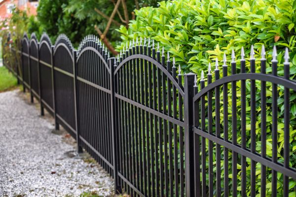 Iron Fence Pressure Washing in Breckenridge