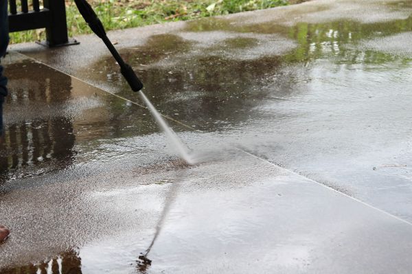 Concrete Deck Cleaning in Breckenridge