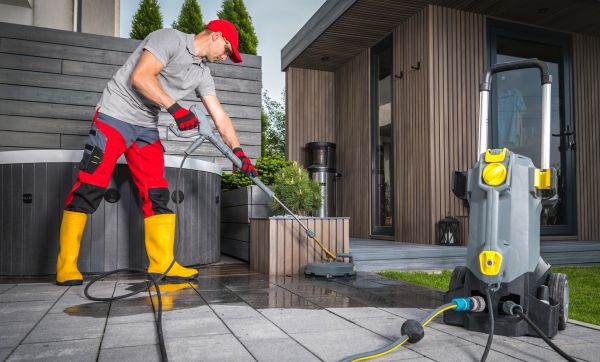 Concrete Patio Washing in Breckenridge