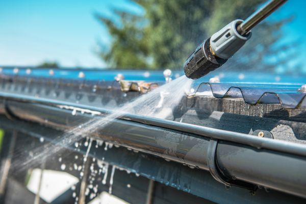 Gutter Jet Washing in Breckenridge