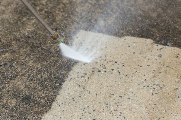Deck Concrete Cleaning in Breckenridge